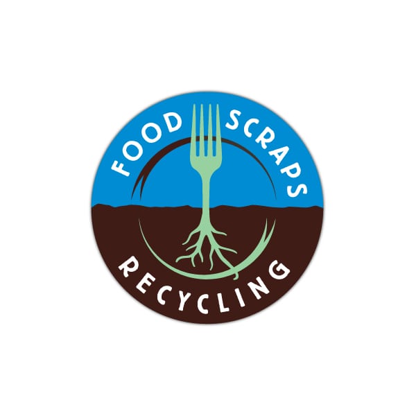 Recyling Program Logo Design | Food Scraps Recycling Program | target market focused on recycling, food storage, composting, enviornmental impacts, and informational programs | located in Ithaca, NY, Tompkins County