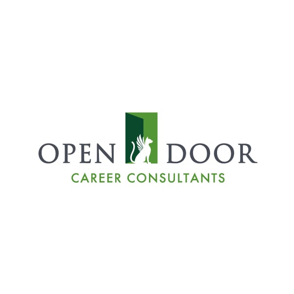Small Business Logo Design | Open Door Consulting | target market focused on career and advisement |consultation business located in Ithaca, NY