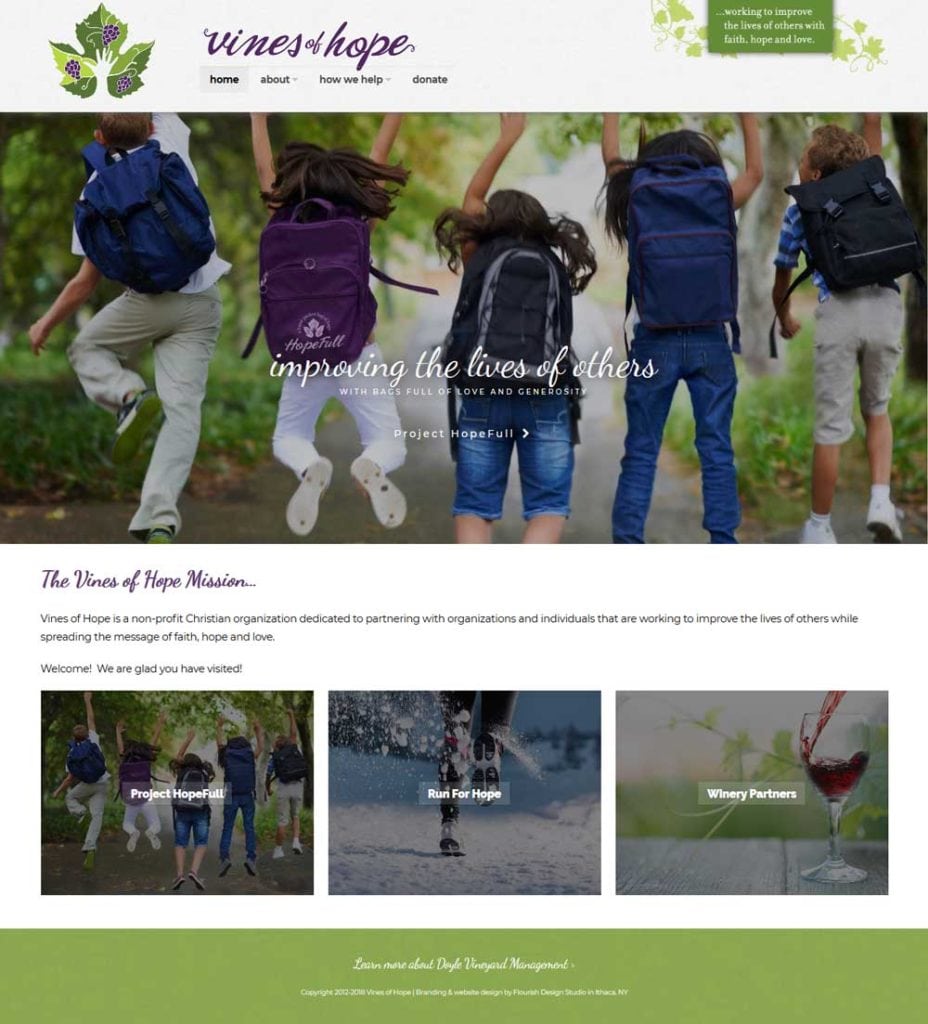 Non Profit Website | Charitable Organization serving the Finger Lakes in CNY, NY