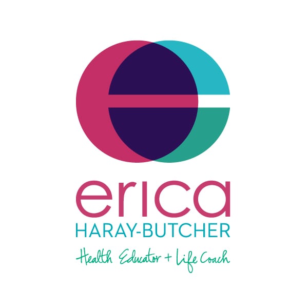 Small Business Logo Design | Erica Haray Butcher | focused target market of health, education, and life coaching | life coach located in New York, NY